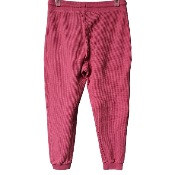 NWOT ZARA Hot Pink Textured Drawstring Jogger Pants SZ M - Picture 3 of 9